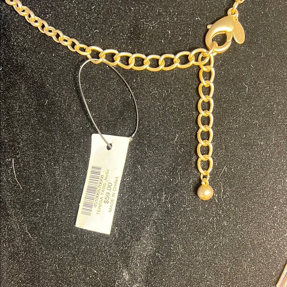 Chico's Gold Multi-Layered Necklace NWT - Picture 3 of 4